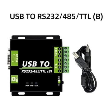 Stabils USB uz RS232/485/TTL Izolētas Pārveidotājs ar Sākotnējo CH343G Pārveidotājs Rūpniecības Kontroles Iekārtas