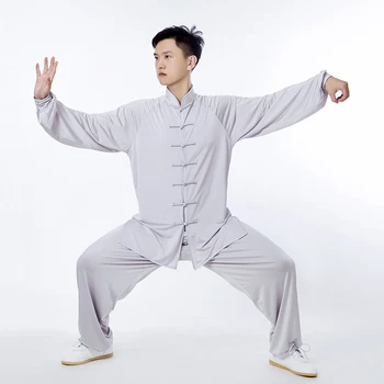 Yourqipao Vasaras 2023 Tai Chi Kung Fu Stiept Ledus Piena Zīda Darbības Prakse, Tradicionālās Ķīniešu Apģērbi Sievietēm Vīriešiem
