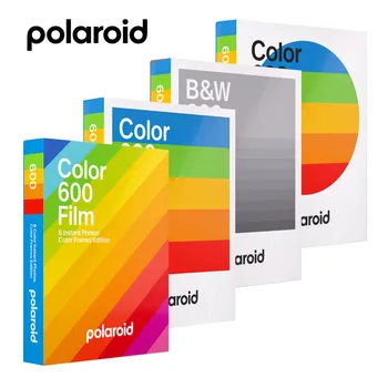Polaroid Oriģināli Instant 600 Filmu Krāsa Melna-Balta Onestep2 Instax Kamera SLR680 636 637 640 650 660 Autofokusu Neiespējami