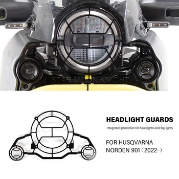 Lukturu Aizsargs Vāks Husqvarna Norden 901 Norden901 2022 2023 Galvas Gaismas Grils Aizsardzības Aizsargs Motociklu Aksesuāri