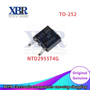 10 Gabals NTD2955T4G TO-252 Pusvadītāju Tranzistori Jaunu un oriģinālu 100% kvalitāte
