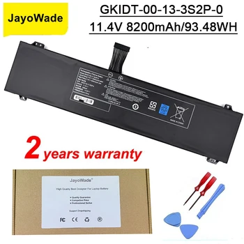 JayoWade Jaunu 11.4 V 8200mAh GKIDT-00-13-3S2P-0 Akumulatora XPG Xenia 15 Schenker XMG Kodolsintēzes 15 XFU15L19 GKIDT-03-17-3S2P-0