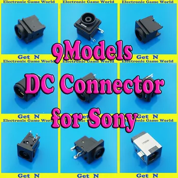 9Models, 10pcs katru, 90pcs/daudz Jaunu Klēpjdatoriem DC Sockects Sony DC Konektori