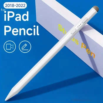 Par ipadPro 11 12.9 Mini 6 Gaisa 5 4 2022-2018 Tablete Palmu Atteikumu Tilt Stylus Pasīvās pildspalvas uzgalis Universal Android planšetdatoru