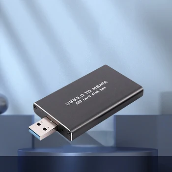 Mini MSATA SSD USB 3.0 Cieto Disku Gadījumā Bezvadu SSD Pārveidotāja Adapteris, Kameras PCI-E 30*30/50 MSATA SSD