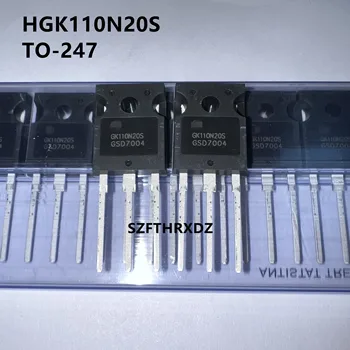10pcs 100% New Importēti Sākotnējā HGK110N20S GK110N20S TO-247 Lauka Ietekmi MOS Caurules 132.A 200V