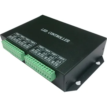 H801RC;8 porti salve LED pikseļu pārzinis;darba ar datoru tīkla vai marster kontrolieris(H803TV vai H803TC)diska 8192 pikseļi