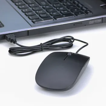 USB Vadu Peli, Ultra plānas 3 Pogas 1200DPI Optisko 3D Rullīšu Datora Pele USB Gaming Peles PC Spēļu Dators