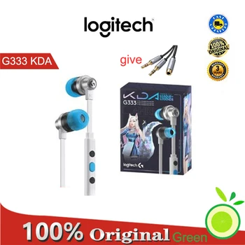 Logitech g333 KDA, Auss Spēļu Austiņas ar Mikrofonu, Profesionālā Spēļu USB, Austiņas, 3,5 mm, Ierobežots Izdevums