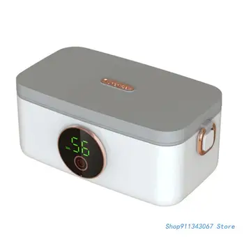 Elektriskā Pusdienas Kaste 16000mA USB Lādējamu Bento Box Bezvadu Apkures Pusdienas Kaste Piliens kuģniecība