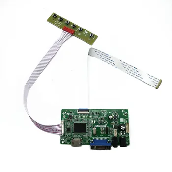 Jaunu EDP Kontroles padomes Monitoru Komplekts B156HTN03.0 B156HTN03.1 HDMI+VGA LCD LED ekrānu Kontrolieris Valdes Vadītāja