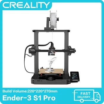CREALITY Ender 3 S1 Pro 3D Printeris Ar 300℃ Augsta Temperatūra Full Metal Sprite Tieši Presēt CR Pieskarties Auto Nolīdzināšana Zīmols, Oriģināls