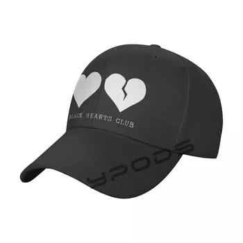 Yungblud Black Hearts Club Vīriešu Klasiskās Beisbola cepure Regulējamu Sprādzes Aizdari Tētis Cepuri Sporta Klp