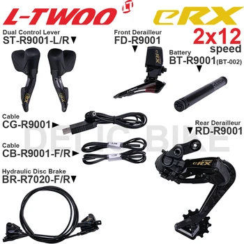 LTWOO eRX 2x12 Ātrums Groupset SL-R9001 RD-R9001 FD-R9001CB-R9001 BT-R9001 BR-R7020 CG-R9001 Oriģinālās rezerves Daļas,