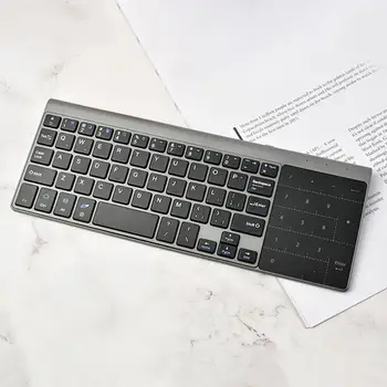 Mini Bezvadu Klaviatūru ar USB Uztvērēju PC Datoru Enerģijas Taupīšanas Slim