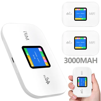 4G Lte Maršrutētājs Bezvadu Wifi IEEE 802.11 b 150Mbps ātrgaitas Portatīvo Modemu Mini Āra Hotspot Kabatas Sim Kartes Slots Repeater