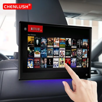 13.3 Collu 4K 8Core Android 11.0 Auto TV Pagalvi Monitors Tablete Touch Screen Atbalsta Austiņas/HDMI in+No/Spogulis Saites, Video Atskaņotājs