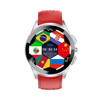4G Smartwatch 1.39 collu Ādas Siksna Smartwatch