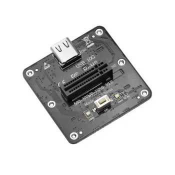M. 2 NVME USB 3.1 Gadījumā, Adapteri Kartes Expansopn Valdes JMS583 Atbalsta NGFF Protokola Veidu-C USB3.1 Gen2 1000+Mb/S Ātrumu