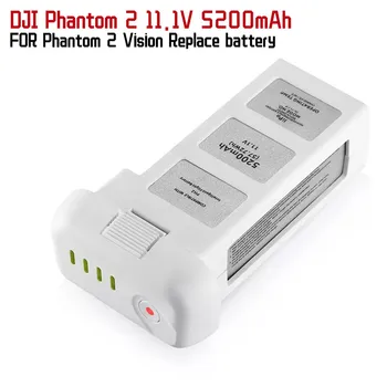 1-3 DJI Phantom 2 11.1 V 5200mAh 10.C LiPo Saprātīga Lidojumu Akumulatora Nomaiņa Saderīgs ar DJI Phantom 2,Phantom 2 Vīzija