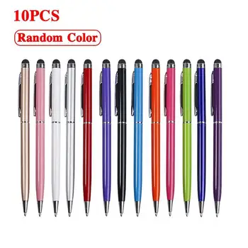 10 GAB./Daudz Capacitive Ekrānu Irbuli Viedtālrunis Universal Samsung IPhone Ekrāna Krāsošanas Pildspalvas Z6U2