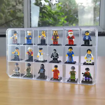 Attēls Displejs Glabāšanas Statuetes Savākšanas Kaste Akrila Skaitļi Pārredzamu Blind Lodziņā Hand-Made Kaste Minifigure Uzglabāšana Lego