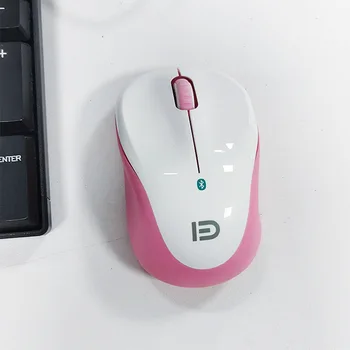 Jauns produkts ieteicams bezvadu Bluetooth peles, akumulatoru, bezvadu peles veikt rozā ergonomisks bezvadu fotoelektrisks peles rullīti