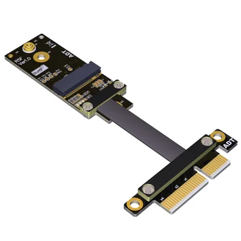 PCIe x4, Lai M. 2 A. E. taustiņu WiFi adapteri atmiņas Kartes Paplašinājuma Stāvvadu kabeļu PCI-Express M2 Ar E Taustiņu Pārveides Adapteri