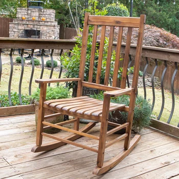Dekoru Terapijas Shelby Āra šūpuļkrēsls, Izgatavots no Koka, 45