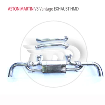 HMD Nerūsējošā Tērauda Izplūdes Sistēmas Kolektorā ir Piemērots Aston Martin V8 Vantage Auto Modifikācijas Vārstu Muffler Par Auto