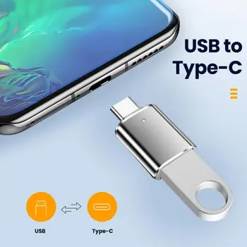 RYRA USB 3.0 Tipa C OTG Adapteri C Tipa USB C Vīriešu USB Sieviešu Pārveidotājs Macbook Xiaomi Samsung S20 USBC OTG Savienotājs