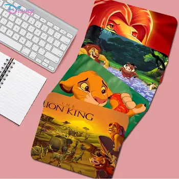 Disneja Lion King neslīdoša Lockedge Spēļu Pele Spilventiņu Spēlētājs Galda Paklājiņš Tastatūras Paliktņa Apdare Mause Pad Darbvirsmas Mat