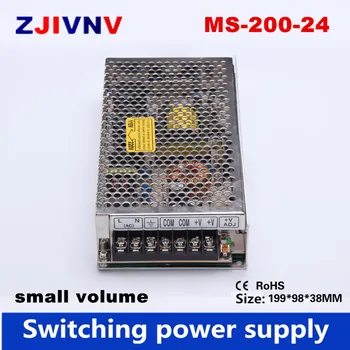 mini izmēra 200w ir pārslēdzama strāvas padeve vienu izejas 24v 8.3 programmējams led poder supplie ac dc mvp(MS-200-24)