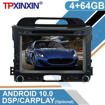Android 10 KIA SPORTAGE R 2010. - 2016. Gadam, Auto DVD Multimediju Atskaņotājs, Radio, Auto Stereo, GPS Navigācijas Vienības Vadītājs Ar DSP Carplay