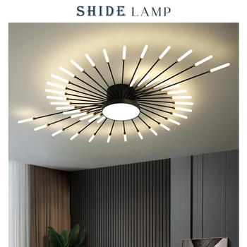 SHIDE LED Lustras Apgaismojums Dzīvojamā Istabā Griestu lampas Radošo Led Uguņošanas Gaismas Atmosfēru, Guļamistaba, Ēdamistaba Lampas