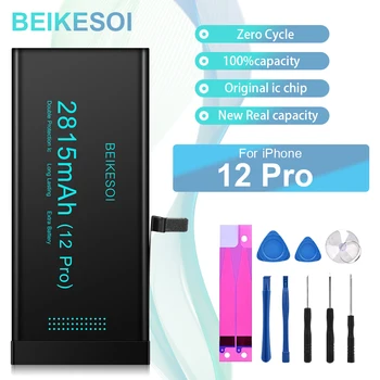 BEIKESOI Akumulators iPhone 12 pro max 12 mini bateria iPhone 12mini 12pro 12promax Mobilā Tālruņa Akumulators ar Rīks