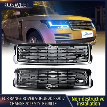 Sacīkšu Grili Land Rover Range Rover Vogue L405 2013. - 2017. Gadam Upgrad 2023 Stila Režģi, Priekšējo Buferi Centrs Paneli, Auto Piederumi