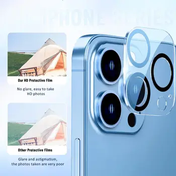 Kameras Objektīva Aizsargs Stikla IPhone 14 13 Pro Max 13Pro 12 11 Pro Max Ekrāna Aizsargs Pilnībā Segtu Aizsardzības Stiklu Plēves
