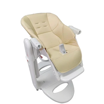 Baby Highchair Sēdekļa Spilvena Saderīgu Peg perego Tatamia Sērijas Vakariņas Krēslu PU Ādas Segumu Pielāgota Izmēra Bebe Piederumi