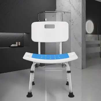 Vannas istaba Vannas Krēsls Dušas Izkārnījumos Spilvenu Ielīmējiet Anti-slip Silts EVA Blue 100% Non-slip Droša Un Viegli Tīrīt Vannas istaba Furnitur