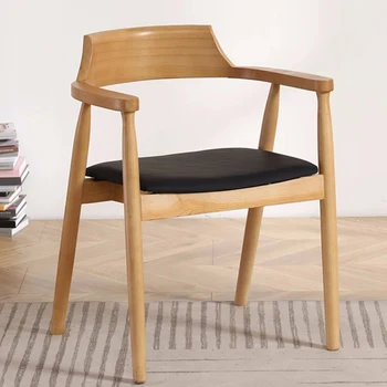 Spilveni Mobilo Ēdamistabas Krēsli Atpūtas Dizainers Muguras Ērti Krēsli Krēsls Postmodernisma Minimālisma Silla Comedor Mēbeles