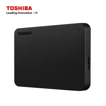 Toshiba A3 HDTB410YK3AA Canvio Pamati, 500 GB, 1 TB 2 TB Disco Rígido Externo Portátil USB 3.0, Preto