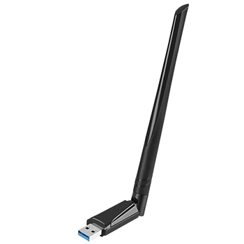 1300Mbps Dual Band Gigabit Wireless Tīkla Karti, 5.8 G Bezvadu Wifi Uztvērējs, USB Wifi Adapteri, Bezvadu Tīkla Kartes Tīkla Kartes