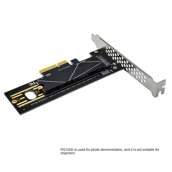 M. 2 NVMe SSD diska PCI-E 4.0 Adapteris Karte PCI-E X4 4.0 GEN4 NVME GALVENAIS-M. 2 Adapteri Kartes Atbalsts 2230/2242/2260/2280/22110 SSD