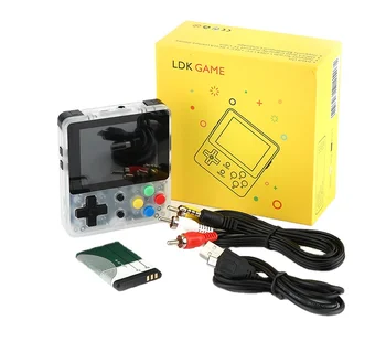 Datu Varde Mini LDK Rokas videospēļu Ekrāna 2.6 Collu Retro Classic Handheld Gamepad AV Out Portable Spēles Rotaļlietas Bērniem