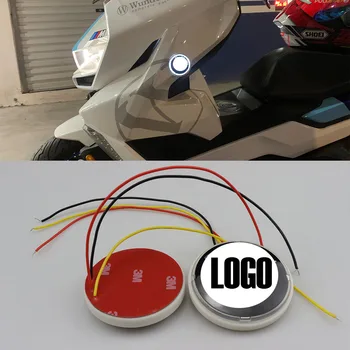 C400GT Motociklu pagrieziena signāla BMW C400GT Auto logo LED pagrieziena signālu