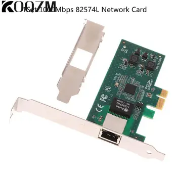 1Set 1000Mbps Gigabit Ethernet 82574L PCI-E X1 Tīkla Karti, RJ-45 LAN Adapteri Tīkla Kartes ātrgaitas Tīkla Ports 82574L