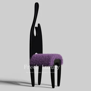 Luksusa Koka Ēdamistabas Krēsli Dizaineru Unikālu Minimālisma Pieaugušajiem-Krēsli Fashion Lounge Ergonomisks Silla Plegable Interjera Rotājumi