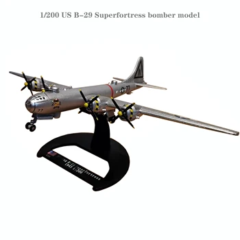 1/200 MUMS B-29 Superfortress bomber modelis Daļēji sakausējuma collection modelis