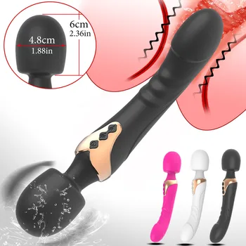 Spēcīgs Burvju Nūjiņu, Vibratori Sievietēm Clitori Stimulators Liels AV Stick Vibrators Sievietes G Spot Massager Pieaugušo dildo sexy rotaļlietas